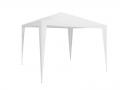 3x3 m utan sidor, vit
